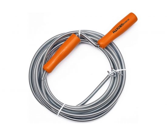 Трос для прочистки канализационных труб HARDEN 5 мх9 мм 601005 