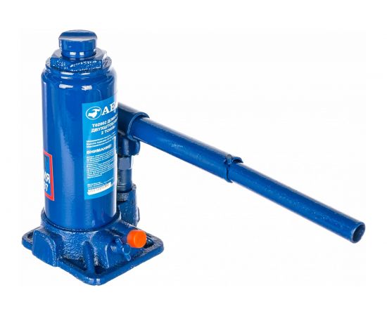 Бутылочный двухштоковый домкрат 2т AE&T T02002 