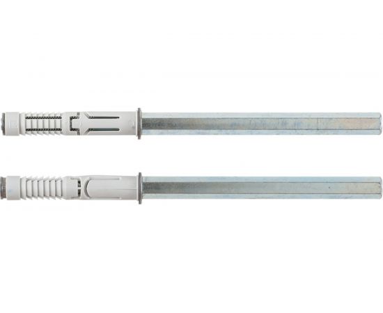 Кронштейн VORMANN Bolzen 10х120 мм, оцинкованный, 2 шт. европодвес, 12 кг 00135 003 