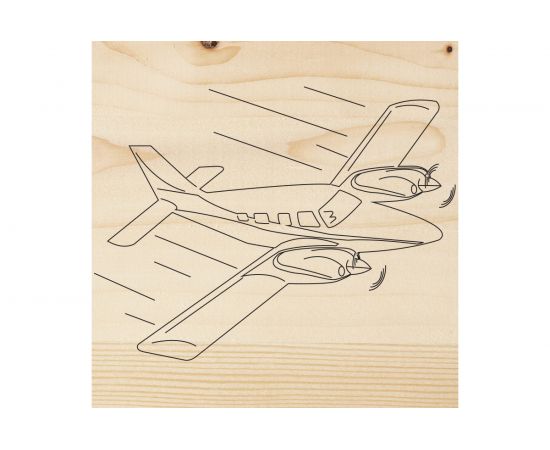 Доска для выжигания REXANT Самолет 12-0915 