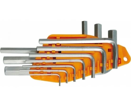 Набор шестигранников VOREL 10шт. 1,5-10мм Cr-V 56393 