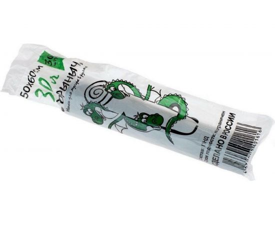 Мешки для мусора особопрочные Горыныч (30 шт; 30 л) Домашний Сундук ДС-106 