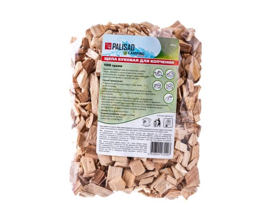 Буковая щепа для копчения PALISAD Camping 100 г 69622 