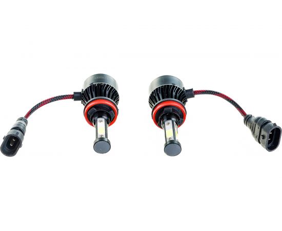 Автолампа-LED аналог ксенона SKYWAY H11x7 12/24V 28W 6000K 4000Lm 1-конт радиатор + вентилятор охл S08701008 