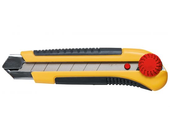 Нож с отламывающимся лезвием TOPEX 25 мм 17B490 