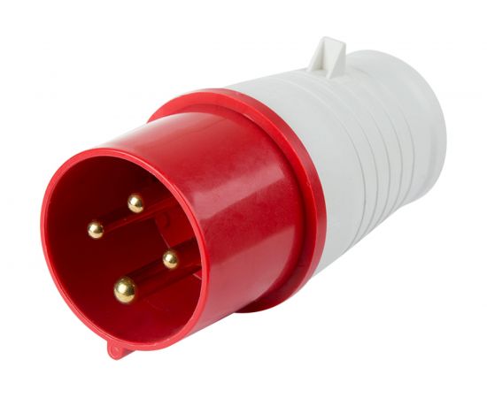 Вилка REXANT 024 переносная 3Р+РЕ 32А 380В IP44 11-8904 