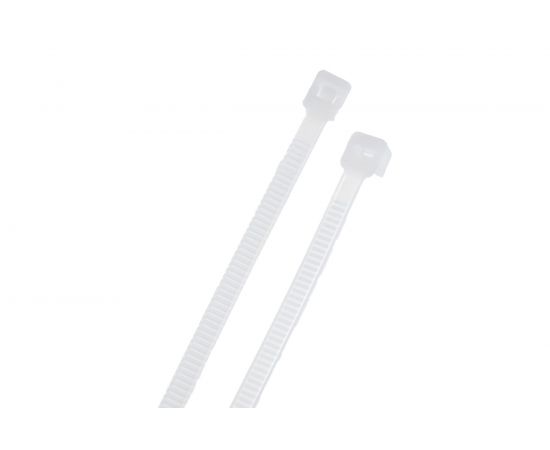 Пластиковые стяжки AutoFix 4,8x300мм белые NPC-48-300 W – изображение 2