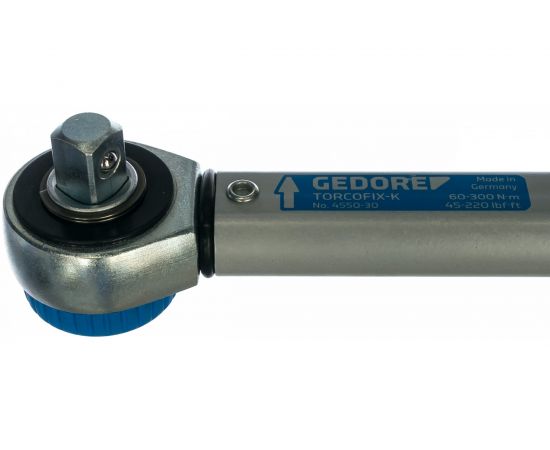 Динамометрический ключ 1/2 дюйма, 60-300 Нм GEDORE TORCOFIX K 7601880 – изображение 2