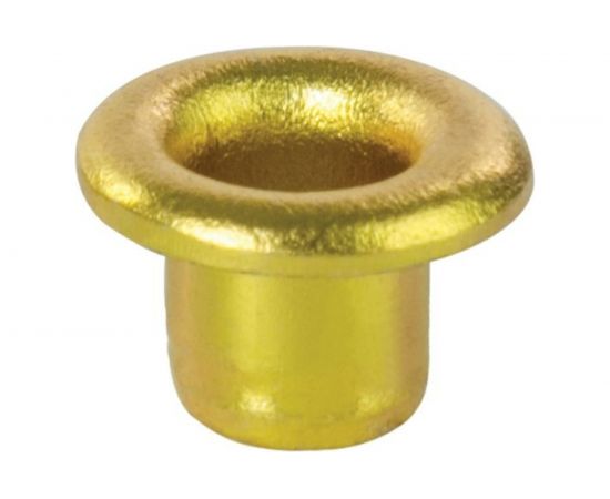 Люверсы BRAUBERG КОМПЛЕКТ 250 шт., 4.8х4.6 мм, золотистые 227793 – изображение 2