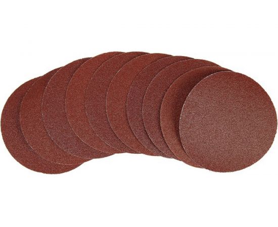 Круг абразивный шлифовальный под липучку (10 шт; 125 мм; Р60) TUNDRA 1124371 – изображение 2