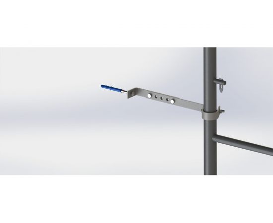 Кронштейн крепления к стене Absolut d=42, l=27 4631152191542 – изображение 2