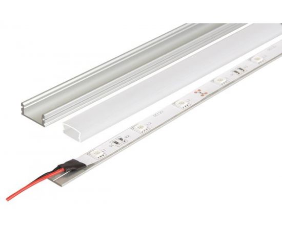 Влагозащищенный профиль Jazzway (аксессуар) PAL 1808 2м, с матовым рассеивателем, IP65 1037480 – изображение 2