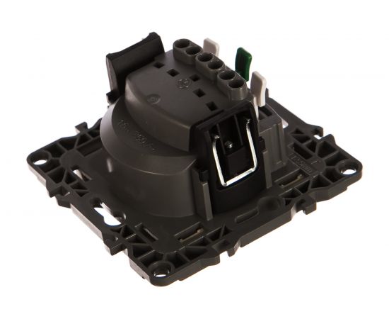 Розетка ЭРА 12-2102-02 2P+E Schuko со шторками, 16A-250В, IP20, слоновая кость Б0014688 – изображение 3