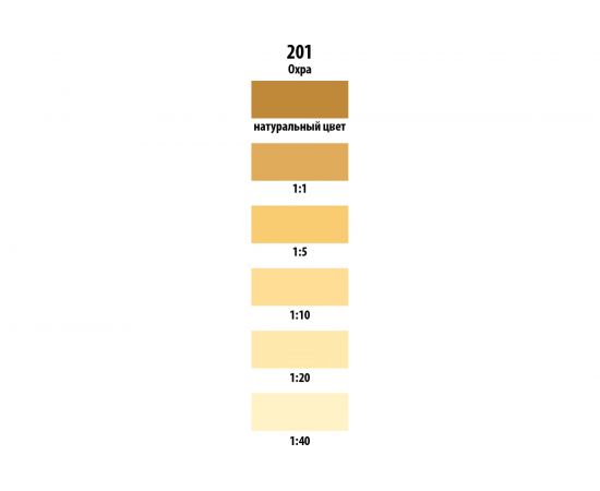 Колер PARADE №201 Охра 0,25 л Россия 90001651667 – изображение 3