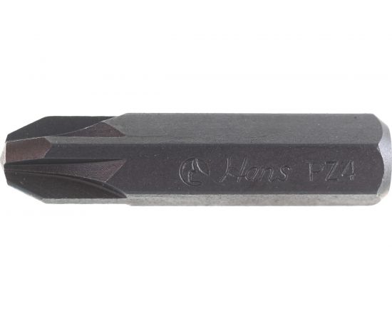 Бита короткая крестовая (PZ4; 5/16) Hans 032-4PZ4 – изображение 3