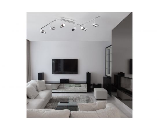 Потолочный светильник Eurosvet 20086 6 LED хром/черный жемчуг a042757 – изображение 4