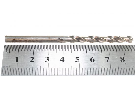 Сверло цх средняя серия (5.00х52х86 мм; HSS 6542; А1; DIN338) ИНСТУЛС 00001292866 – изображение 4