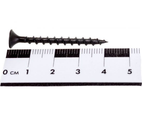 Саморез по дереву Daxmer ГКД черный 3.5х41, 15 кг, короб 332767 – изображение 4
