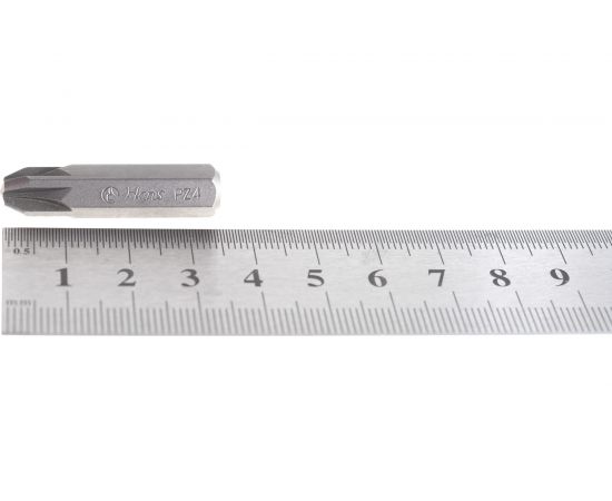 Бита короткая крестовая (PZ4; 5/16) Hans 032-4PZ4 – изображение 4