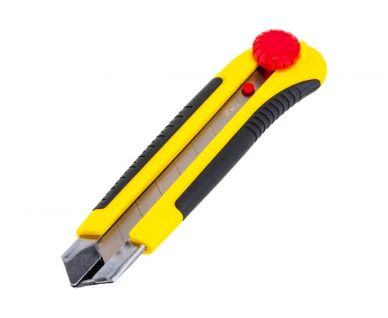 Нож с отламывающимся лезвием TOPEX 25 мм 17B490 – изображение 5