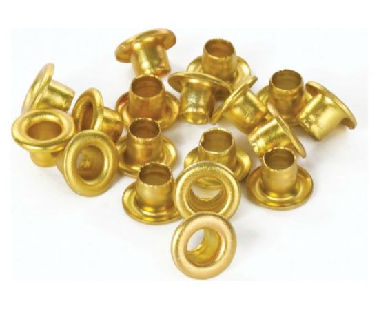 Люверсы BRAUBERG КОМПЛЕКТ 250 шт., 4.8х4.6 мм, золотистые 227793 – изображение 7