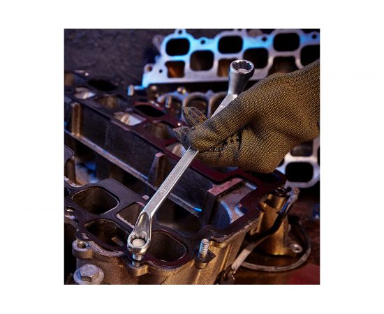 Гаечный накидной коленчатый ключ REXANT 13х17 мм 12-5858-2 – изображение 8