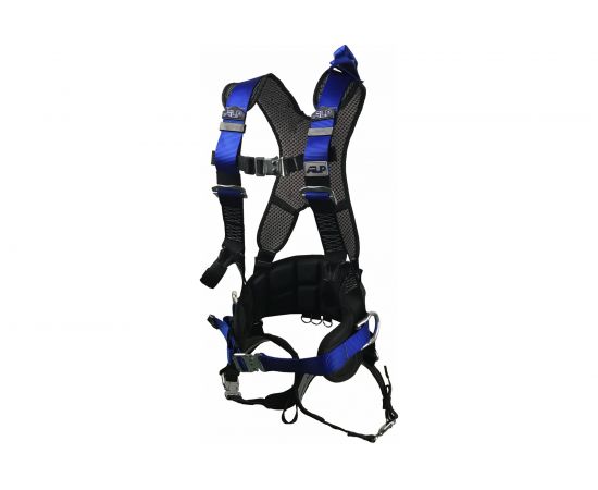 Высокоэргономичная страховочная привязь с усиленными швами и поясом для позиционирования Alpsafe DVX08 