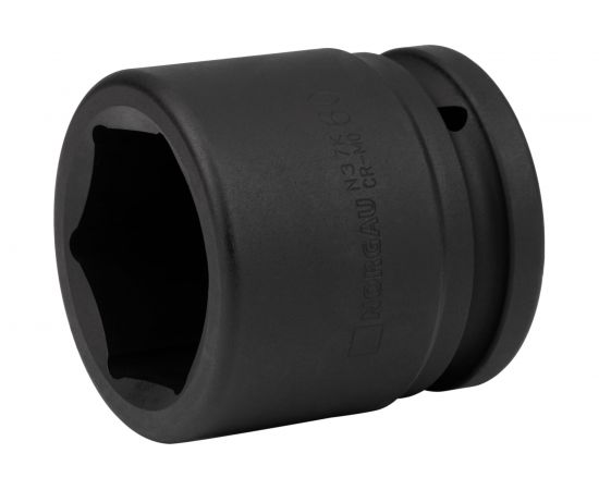 Головка торцевая ударная 6-гранная N37K-60 (60 мм; 1 1/2) NORGAU 064083060 
