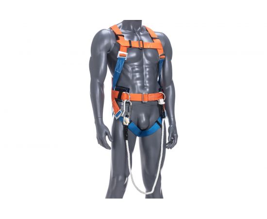 Страховочная привязь ОкаПром СП-3+Строп В, канат OP-040 