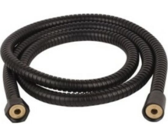 Шланг для душа Аквалиния двойная оплетка, нержавеющая сталь, Black, 1.5 м SH-4674-6026K 