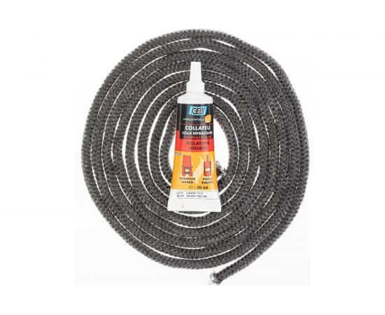 Набор жгут GEB 4/6мм 2,5 м + клей 20 мл 026 