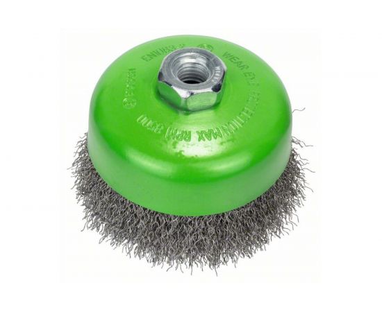 Щетка зачистная чашечная (100 мм, витая проволока 0.3 мм, М14) Bosch 2608622103 