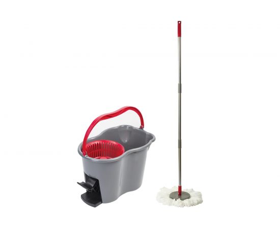 Набор для уборки: ведро и швабра ЛАЙМА 603622 