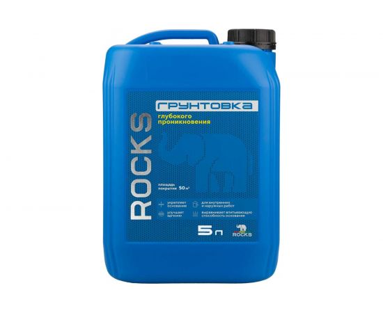 Грунтовка глубокого проникновения ROCKS 5 л 009 