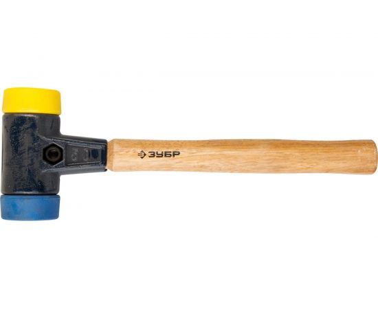 Многофункциональный сборочный молоток Зубр Эксперт с ручкой из ясеня и сменными бойками 2044-50 