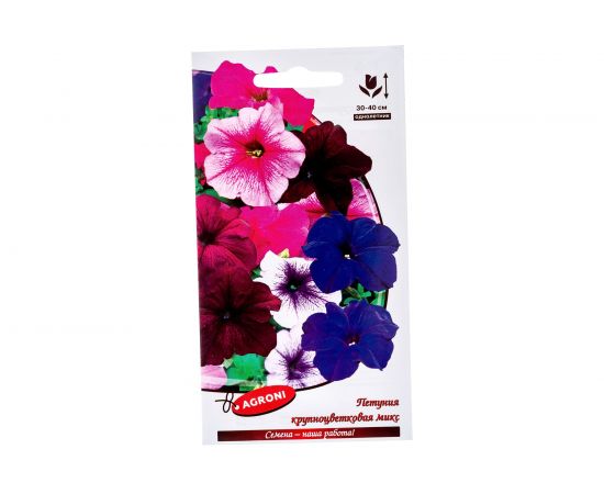 Семена Агрони Петуния КРУПНОЦВЕТКОВАЯ МИКС 3158 