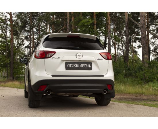 Накладка на задний бампер Русская Артель для Mazda CX-5 2011-2015 г.в. NM-156802 – изображение 12
