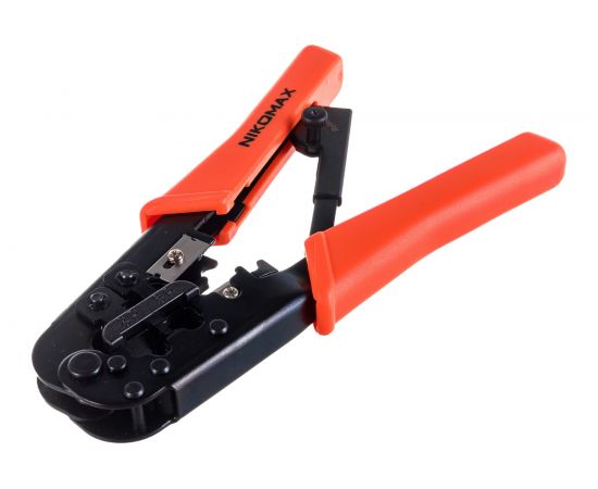 Обжимной инструмент, 2 гнезда, с храповиком NIKOMAX NMC-568R – изображение 2