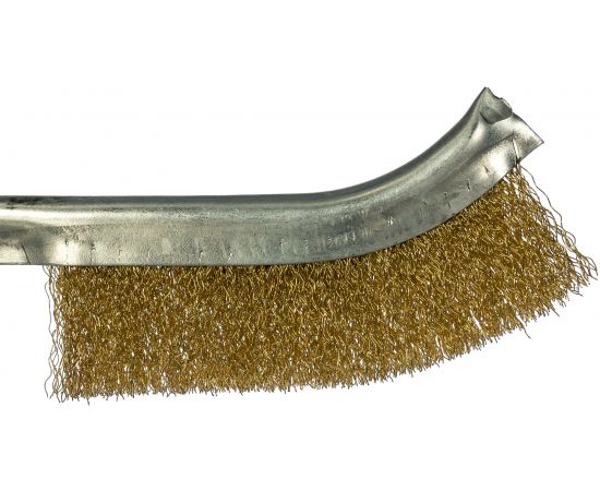 Щетка омедненная 17230001 с пластиковой ручкой АТАКА 22402 – изображение 2