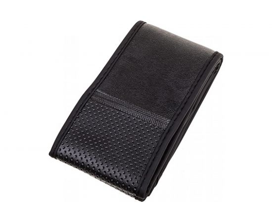 Оплетка SKYWAY FLEX-10 M, черная, экокожа S01109011 – изображение 2