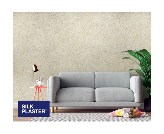 Жидкие обои Absolute Светло-бежевый 1.115 кг Silkplaster A403 – изображение 2
