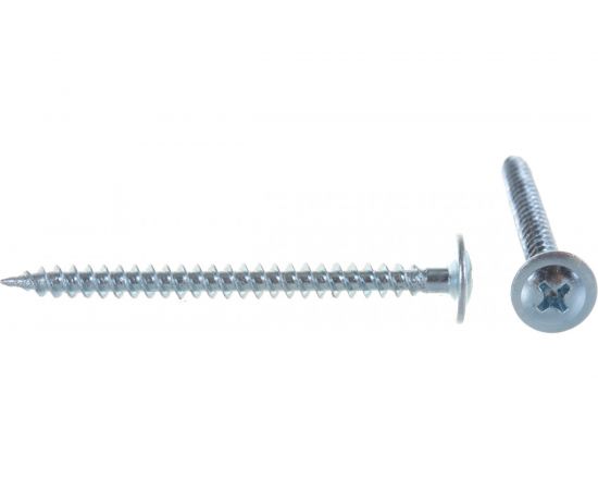 Саморез Стройметиз 4,2х50 металл-металл с прессшайбой, цинк уп. 300 шт. 2050136 – изображение 2