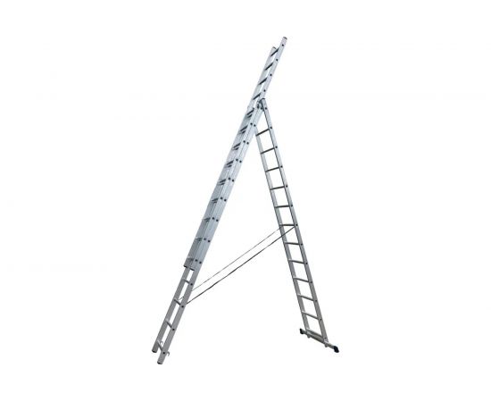 Универсальная трехсекционная лестница STAIRS 13 ступеней ТТ-01-00608 – изображение 3