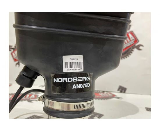 Резиновая овальная насадка на шланг D=75мм NORDBERG AN075D – изображение 3