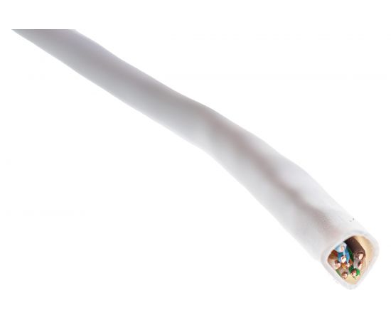 Кабель REXANT UTP 4PR 24AWG, CU , CAT5e, 100 МГц, PVC, серый, бухта 100 м 01-0043-100 – изображение 3