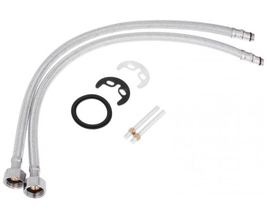 Смеситель для кухни RAIN Веста высокий излив, картридж 35 мм., латунь, под гранит, черный 561-283 – изображение 3