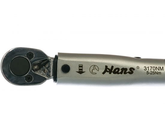 Динамометрический ключ Hans 5-25Nm 3/8" 3170NM – изображение 3