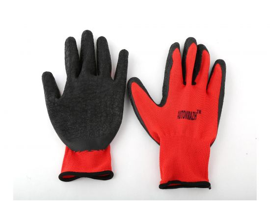 Перчатки с латексным покрытием AUTOVIRAZH AV-280302 – изображение 3