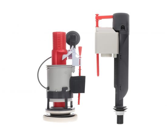 Двухкнопочная арматура WIRQUIN ""MW"" c заливным клапаном ""Jollyfill"" донный, пластик 10975007 – изображение 5