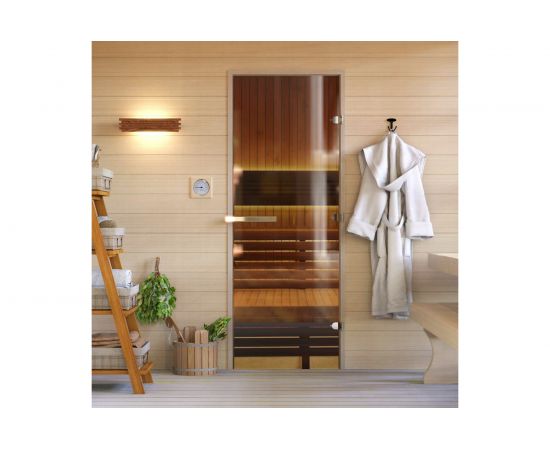 Дверь для бани DoorWood Бронза, 1900х700 мм УТ-00011422 
